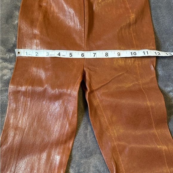 Rag & bone Brown 100% Lamb Leather Pants - Picture 11 of 13